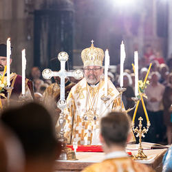 byzantinisches Pontifikalamt Stephansdom / Erzdiözese Wien/ Schönlaub byzantinisches Pontifikalamt Stephansdom
