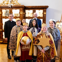 Sternsinger bei eEBS Grünwidl / Erzdiözese Wien/ Schönlaub, Stephan Schönlaub