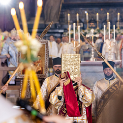 byzantinisches Pontifikalamt Stephansdom / Erzdiözese Wien/ Schönlaub byzantinisches Pontifikalamt Stephansdom